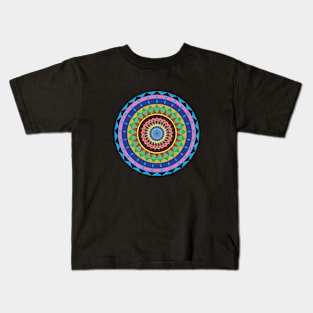 Round Colors Kids T-Shirt